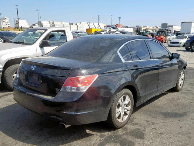 1HGCP2F43AA153242 - 2010 HONDA ACCORD LXP BLACK photo 4