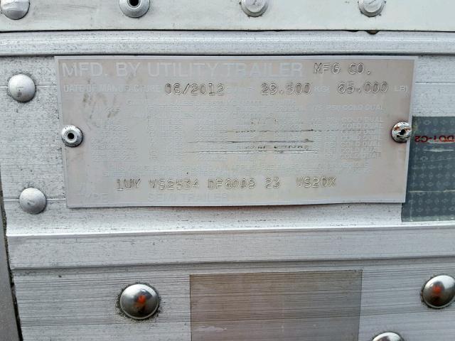1UYVS2534DP600923 - 2013 UTILITY TRAILER Ağ foto 10