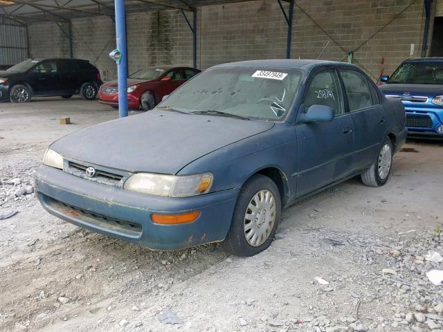 1NXBB02E1TZ366960 - 1996 TOYOTA COROLLA DX GREEN photo 2