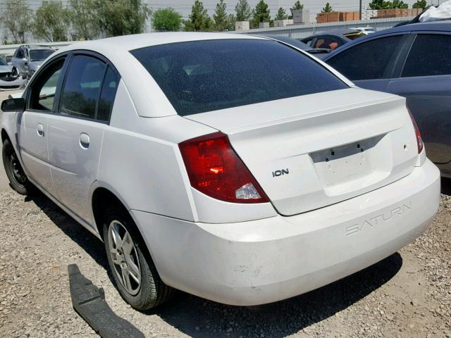 1G8AJ55F16Z137460 - 2006 SATURN ION LEVEL WHITE photo 3