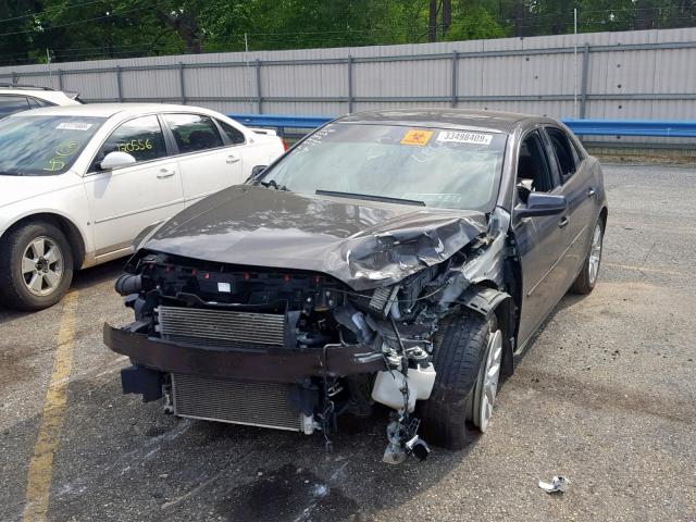1G11D5SR7DF315391 - 2013 CHEVROLET MALIBU 1LT GRAY photo 2