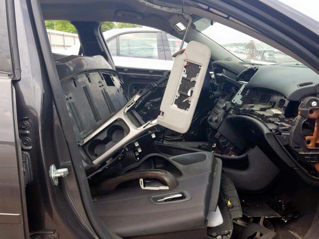 1G11D5SR7DF315391 - 2013 CHEVROLET MALIBU 1LT GRAY photo 5