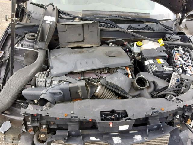 1G11D5SR7DF315391 - 2013 CHEVROLET MALIBU 1LT GRAY photo 7