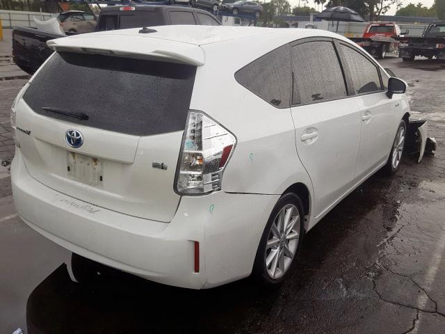 JTDZN3EU7E3331010 - 2014 TOYOTA PRIUS V  photo 4