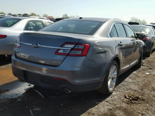 1FAHP2E84EG127203 - 2014 FORD TAURUS SEL GRAY photo 4