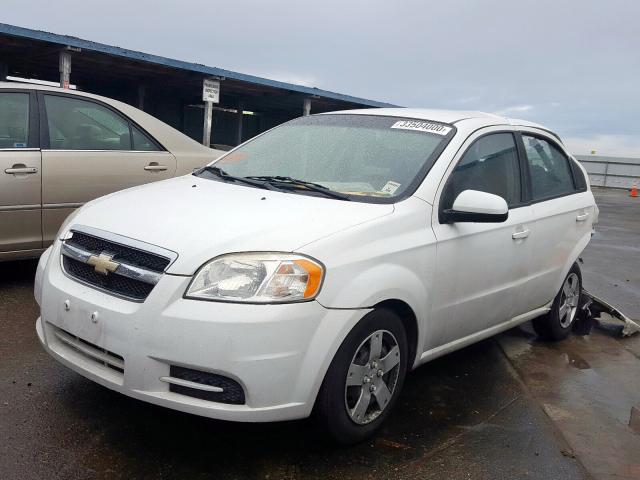 KL1TD5DEXAB112645 - 2010 CHEVROLET AVEO LS  photo 2