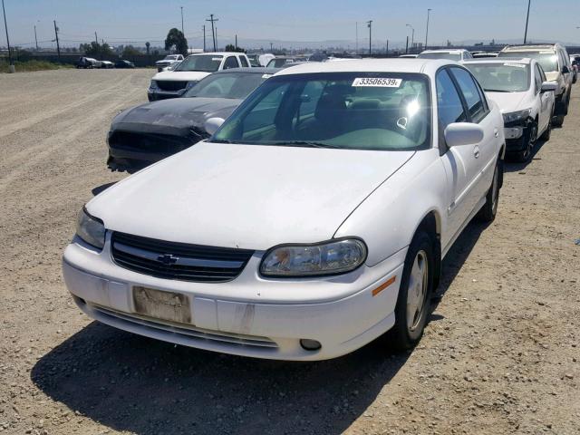 1G1NE52J116112730 - 2001 CHEVROLET MALIBU LS WHITE photo 2