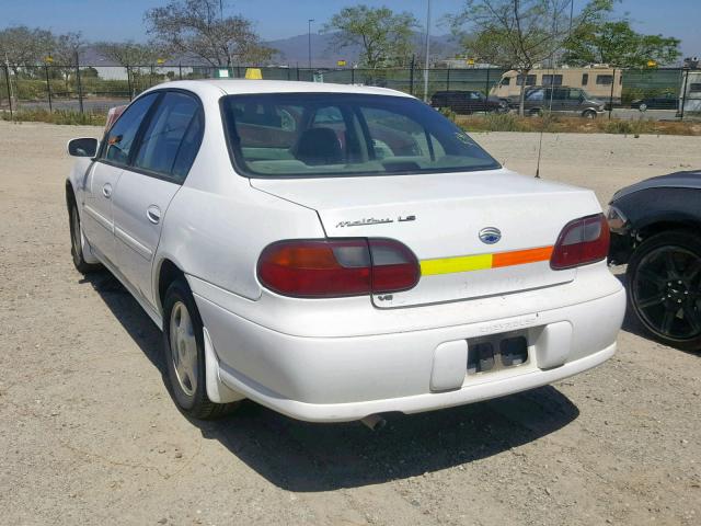 1G1NE52J116112730 - 2001 CHEVROLET MALIBU LS WHITE photo 3