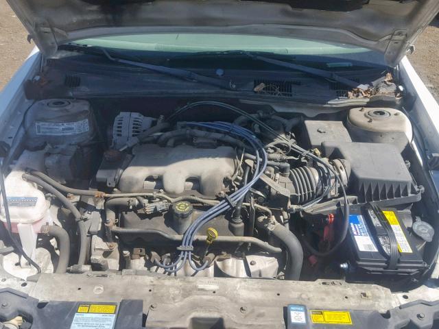 1G1NE52J116112730 - 2001 CHEVROLET MALIBU LS WHITE photo 7