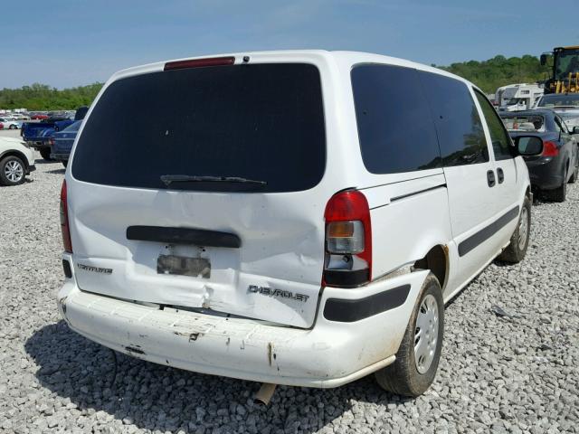 1GBDX23E54D143593 - 2004 CHEVROLET VENTURE IN WHITE photo 4