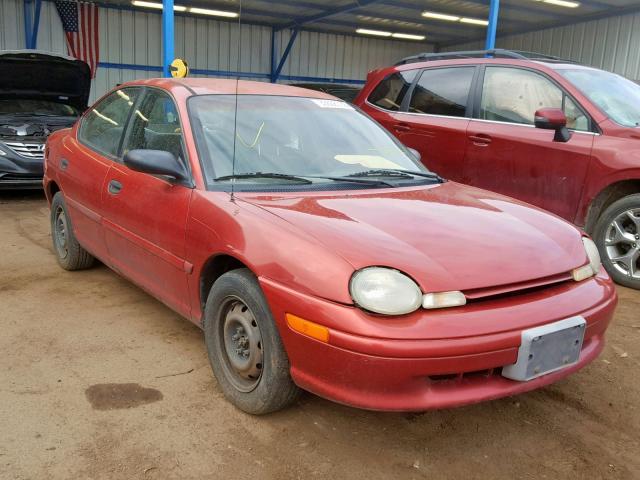 1B3ES47C3VD128709 - 1997 DODGE NEON HIGHL RED photo 1