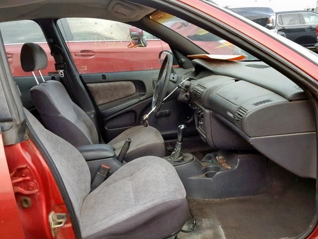 1B3ES47C3VD128709 - 1997 DODGE NEON HIGHL RED photo 5