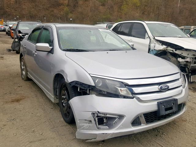 3FAHP0DC0AR168635 - 2010 FORD FUSION SPO SILVER photo 1