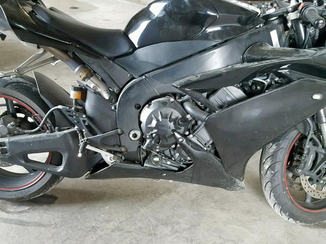 JYARN20E87A001266 - 2007 YAMAHA YZFR1 BLACK photo 7