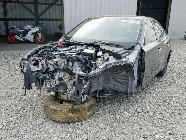 JN1EV7AR6JM443554 - 2018 INFINITI Q50 LUXE GRAY photo 2