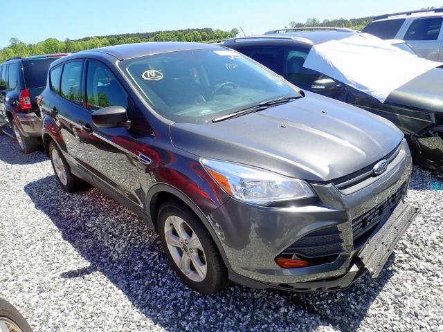 1FMCU0F71GUA60079 - 2016 FORD ESCAPE S GRAY photo 1