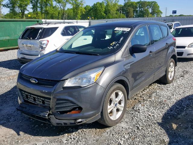 1FMCU0F71GUA60079 - 2016 FORD ESCAPE S GRAY photo 2