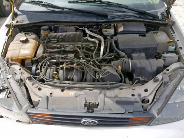 1FAFP38Z54W115261 - 2004 FORD FOCUS ZTS SILVER photo 7