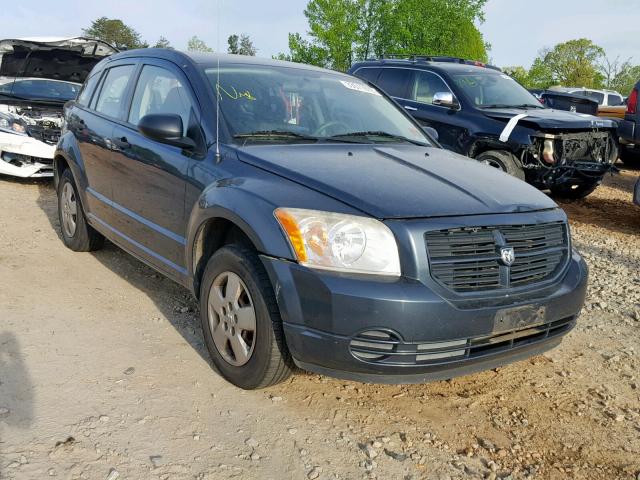 1B3HB28B77D288506 - 2007 DODGE CALIBER GREEN photo 1