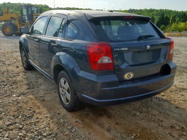 1B3HB28B77D288506 - 2007 DODGE CALIBER GREEN photo 3