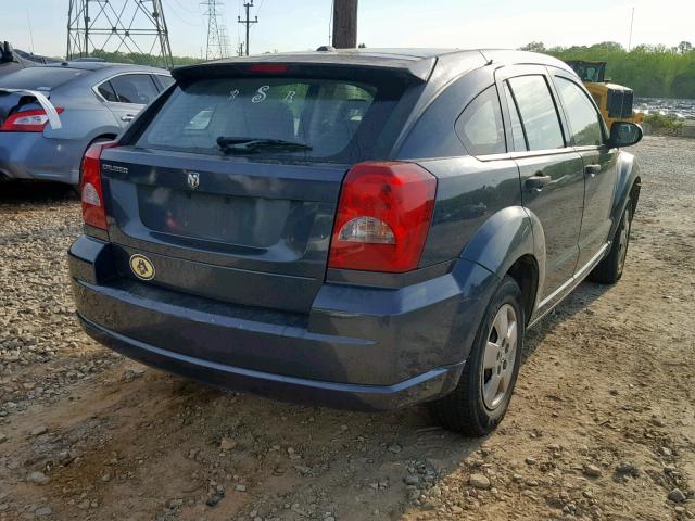 1B3HB28B77D288506 - 2007 DODGE CALIBER GREEN photo 4