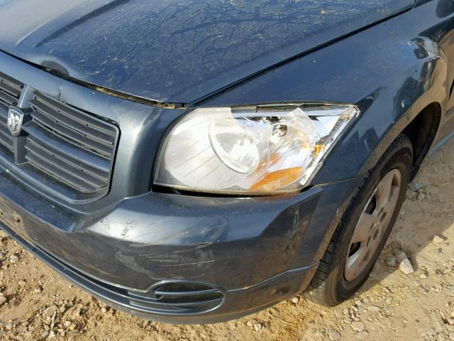 1B3HB28B77D288506 - 2007 DODGE CALIBER GREEN photo 9