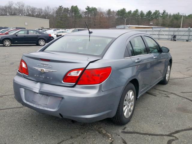 1C3CC4FB9AN160505 - 2010 CHRYSLER SEBRING TO GRAY photo 4