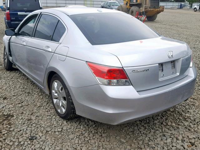 1HGCP26848A073879 - 2008 HONDA ACCORD EXL GRAY photo 3