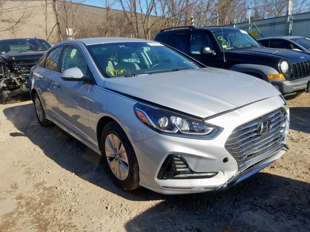 KMHE24L37KA091869 - 2019 HYUNDAI SONATA HYBRID  photo 1