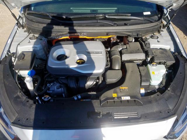 KMHE24L37KA091869 - 2019 HYUNDAI SONATA HYBRID  photo 7