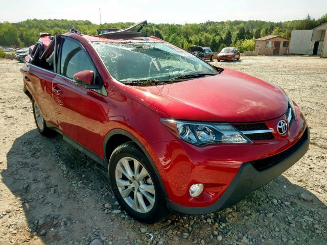 2T3DFREV4FW393899 - 2015 TOYOTA RAV4 LIMIT RED photo 1