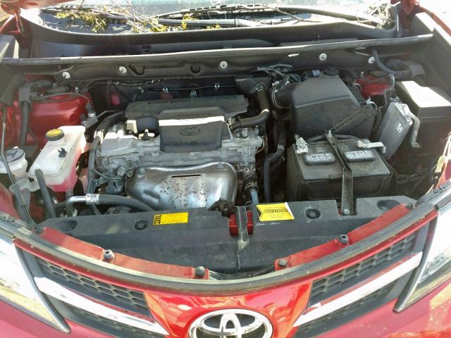 2T3DFREV4FW393899 - 2015 TOYOTA RAV4 LIMIT RED photo 7