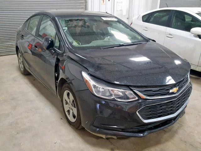 1G1BC5SM6H7141051 - 2017 CHEVROLET CRUZE LS BLACK photo 1