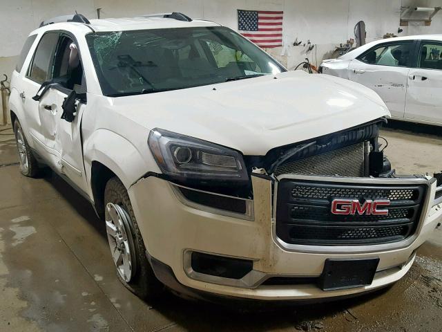 1GKKVNED7FJ231603 - 2015 GMC ACADIA SLE WHITE photo 1