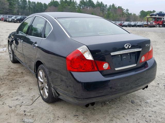 JNKAY01F66M261875 - 2006 INFINITI M35 BASE BLACK photo 3