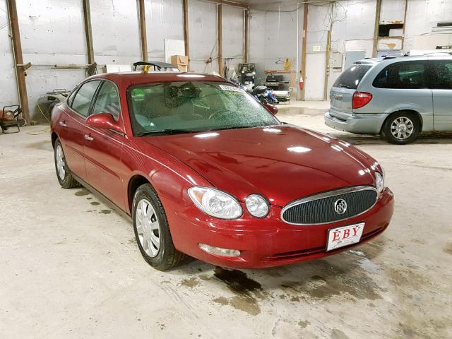 2G4WC582471155326 - 2007 BUICK LACROSSE C MAROON photo 1