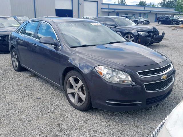 1G1ZC5E10BF182563 - 2011 CHEVROLET MALIBU 1LT BLACK photo 1