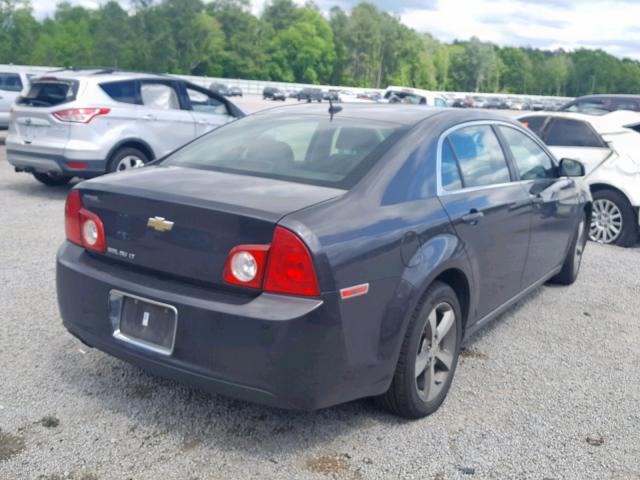1G1ZC5E10BF182563 - 2011 CHEVROLET MALIBU 1LT BLACK photo 4