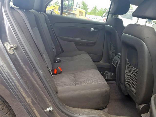 1G1ZC5E10BF182563 - 2011 CHEVROLET MALIBU 1LT BLACK photo 6