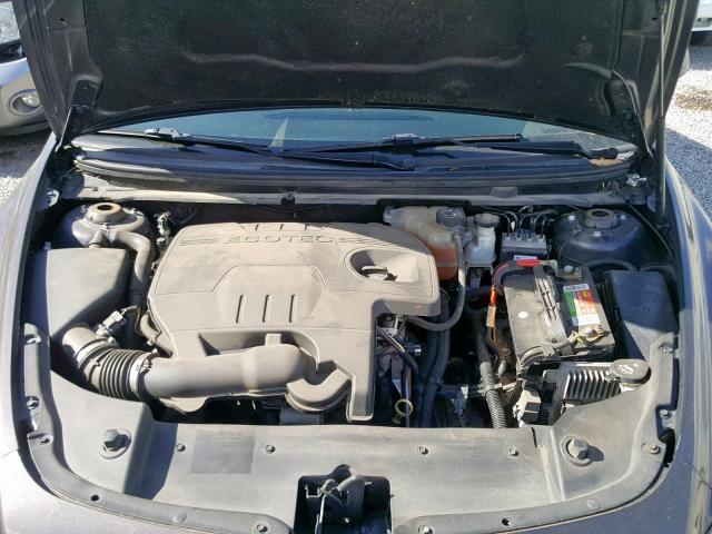 1G1ZC5E10BF182563 - 2011 CHEVROLET MALIBU 1LT BLACK photo 7