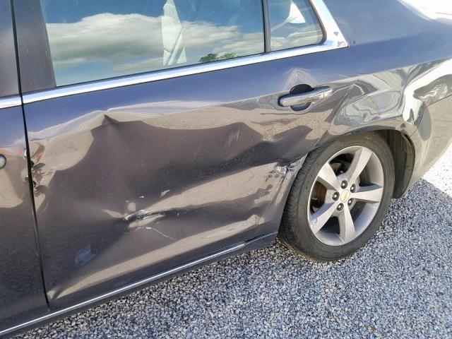 1G1ZC5E10BF182563 - 2011 CHEVROLET MALIBU 1LT BLACK photo 9