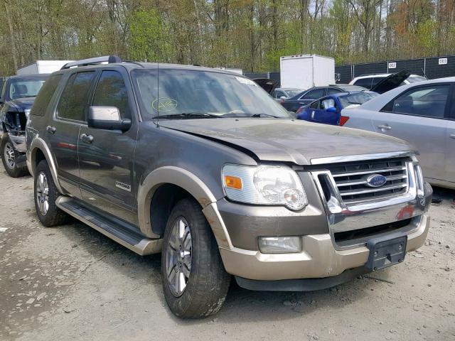 1FMEU74E06UA88795 - 2006 FORD EXPLORER E GRAY photo 1