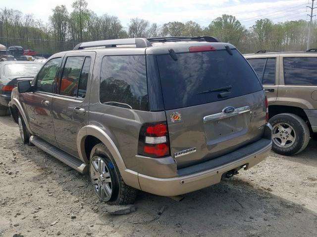 1FMEU74E06UA88795 - 2006 FORD EXPLORER E GRAY photo 3