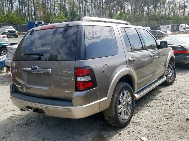 1FMEU74E06UA88795 - 2006 FORD EXPLORER E GRAY photo 4