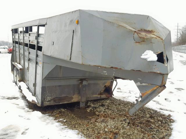 1TH2A2C57G1003456 - 2000 HILL TRAILER SILVER photo 1