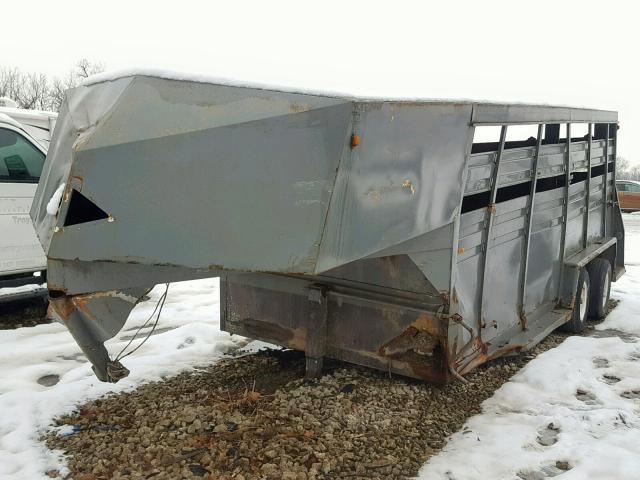 1TH2A2C57G1003456 - 2000 HILL TRAILER SILVER photo 2