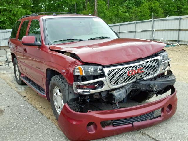 1GKEK63U34J294418 - 2004 GMC YUKON DENA RED photo 1