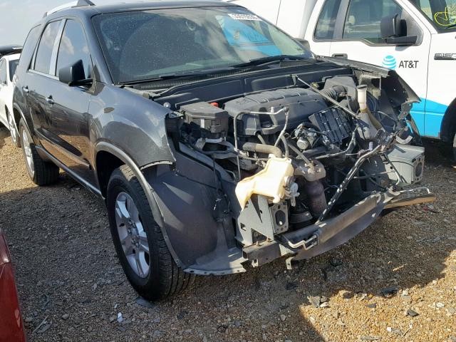 1GKLRKED4AJ266132 - 2010 GMC ACADIA SL BLACK photo 1