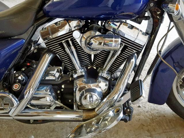 1HD1KBW146Y698471 - 2006 HARLEY-DAVIDSON FLHXI BLUE photo 7