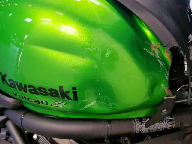 JKAENEA14FDA02361 - 2015 KAWASAKI EN650 A GREEN photo 16